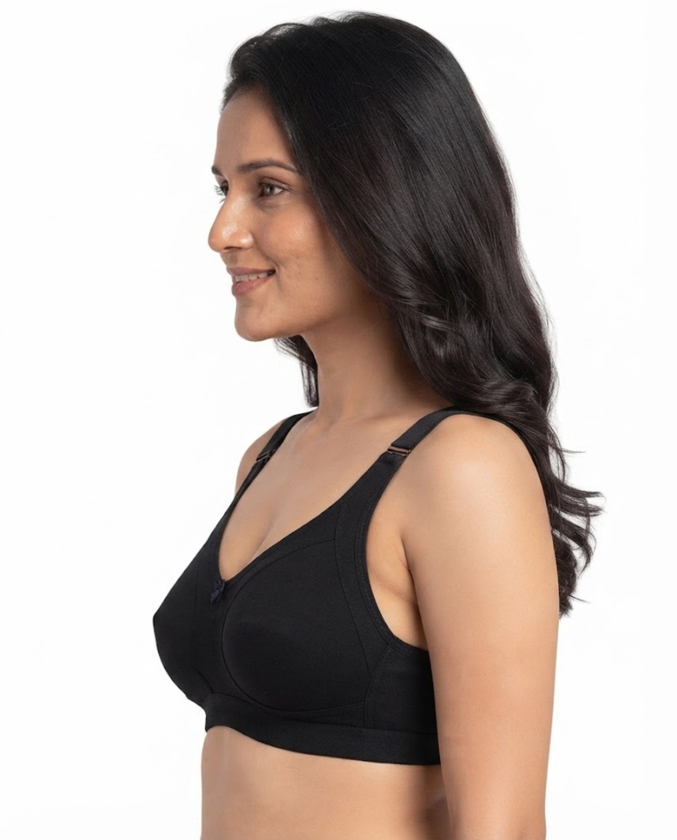High Support Non Padded Bra for Women | Adjustable Straps | Full Coverage | Everyday Comfort 4