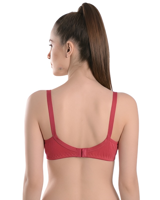 Coral Red Maternity Bra | Nursing Bra for Women Hivra Soft 3
