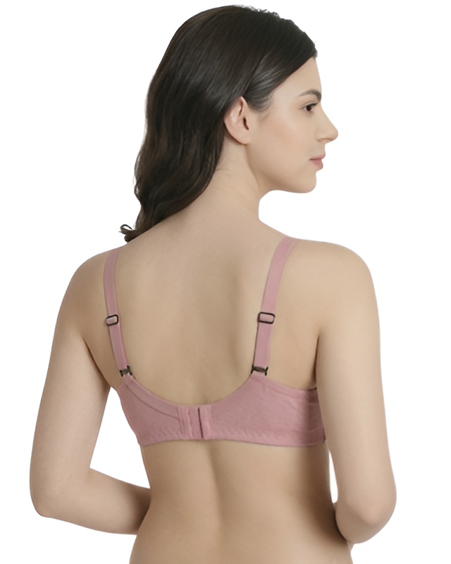 Dusty Pink Maternity Bra Nursing Bra | Hivra Soft 3