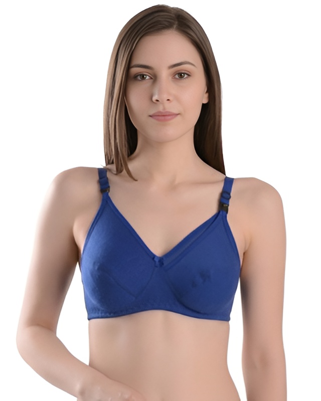 Royal Blue Maternity Bra | Nursing Bra for Women – Hivra Soft 4
