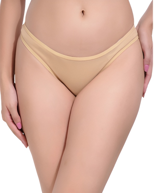 Hivra Soft Red Black Beige Thong for Women Pack of 3 Set 9