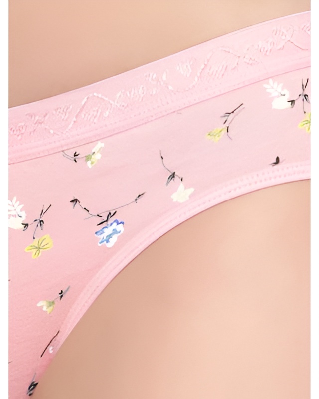 Women Floral Print Cotton Panty Pack of 3 2