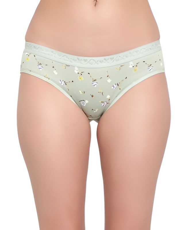 Women Floral Print Cotton Panty Pack of 3 5