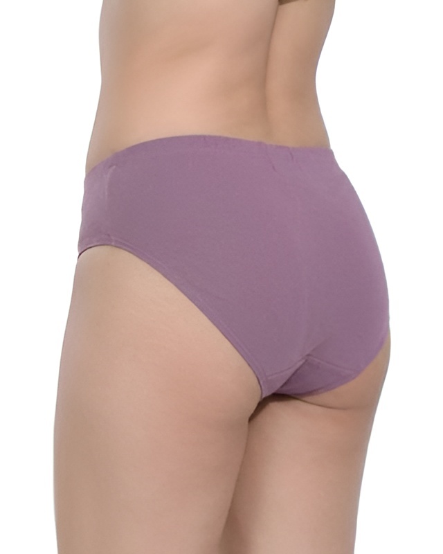 Women Cotton Blend Panty Purple 2