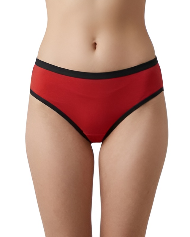 Red Cotton Panty for Women | Hivra Soft Cotton Comfort 2