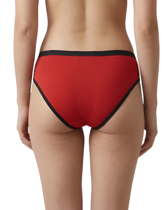 Red Cotton Panty for Women | Hivra Soft Cotton Comfort 3