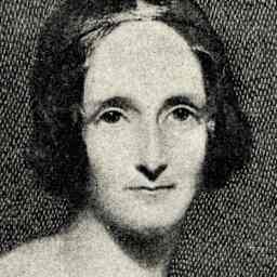 Mary Wollstonecraft Shelley - portrait. British author,