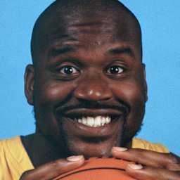 Los Angeles Lakers Shaquille O'Neal Portrait