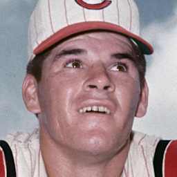 Baseball Player Pete Rose in Spring Training