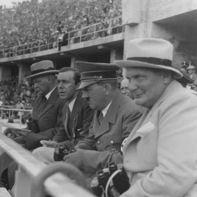 Hitler & Others At The Olympics