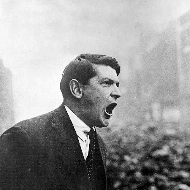 Michael Collins Delivers Speech