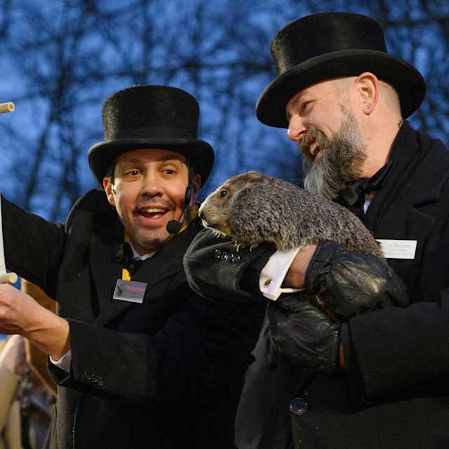 Groundhog Day Is Celebrated In Punxsutawney, Pennsylvania