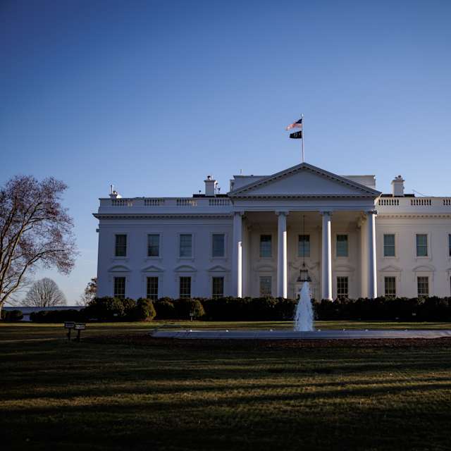 President Trump Returns To The White House From Florida