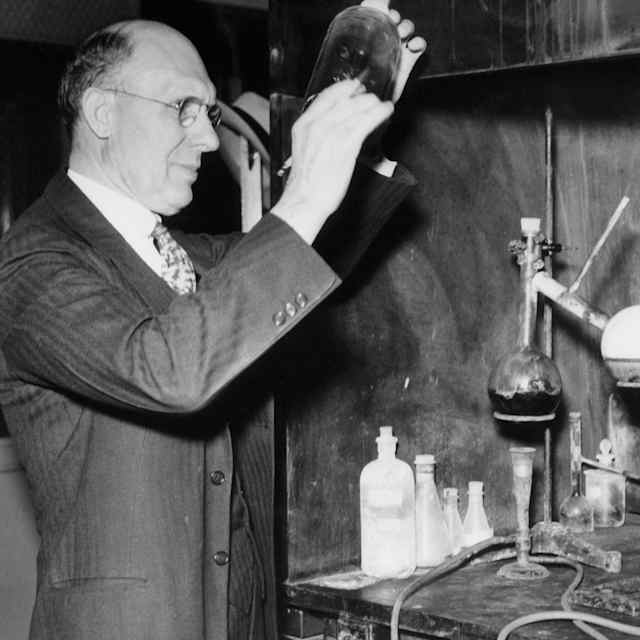 Charles Kettering in Research Lab