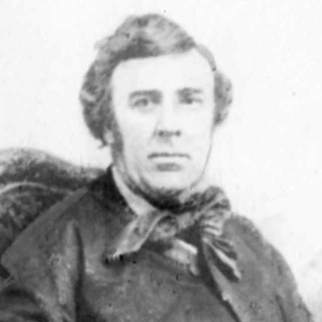 Photo of fur trapper and mountain man Hugh Glass, who survived a devastating grizzly bear attack and being left for dead by his companions.