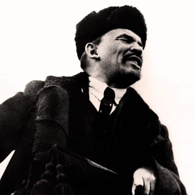 Photograph of Vladimir Lenin (1870-1924) a Russian communist revolutionary, politician and political theorist. Dated 1901.