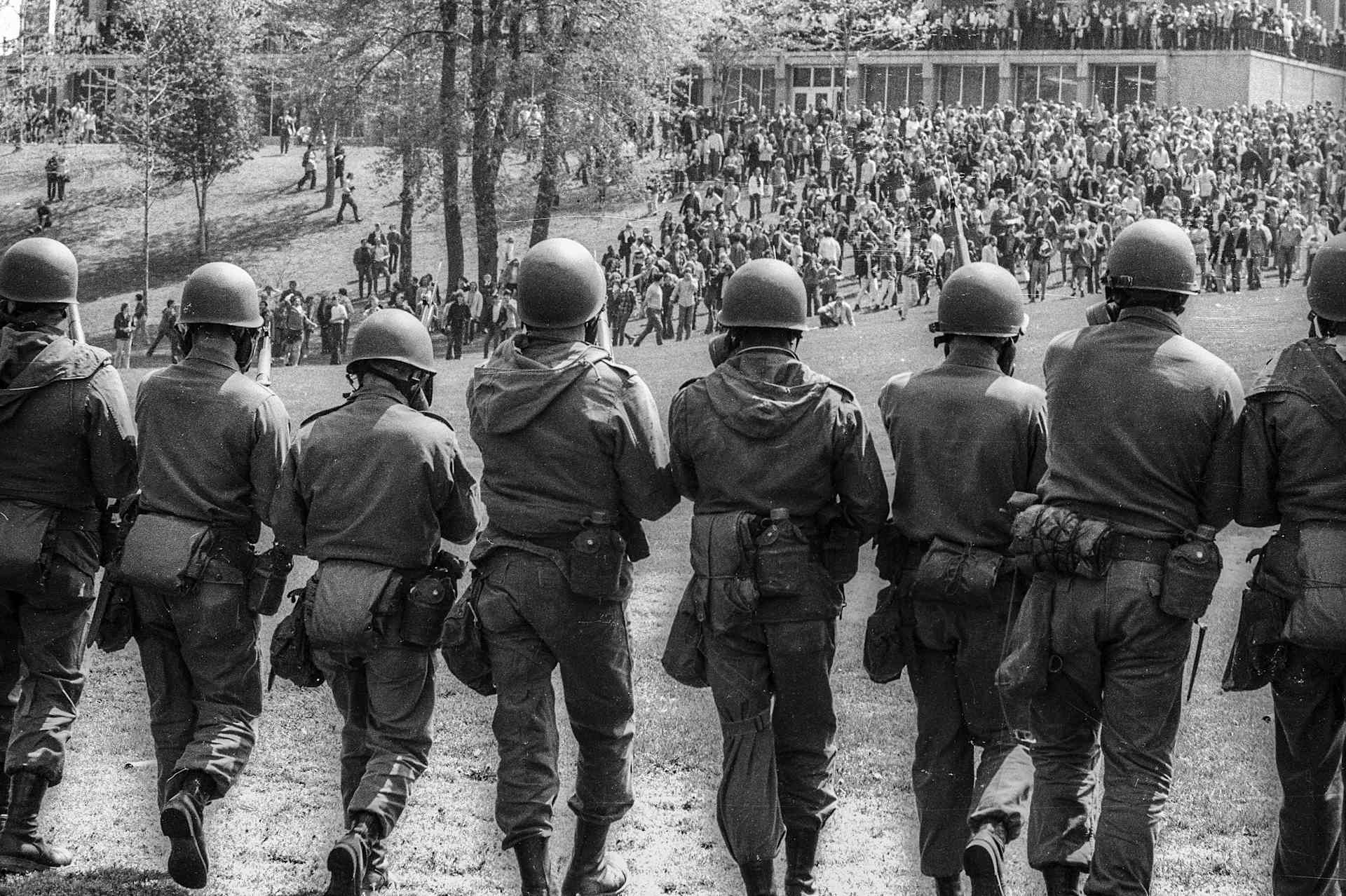 National Guard Advances On KSU Students