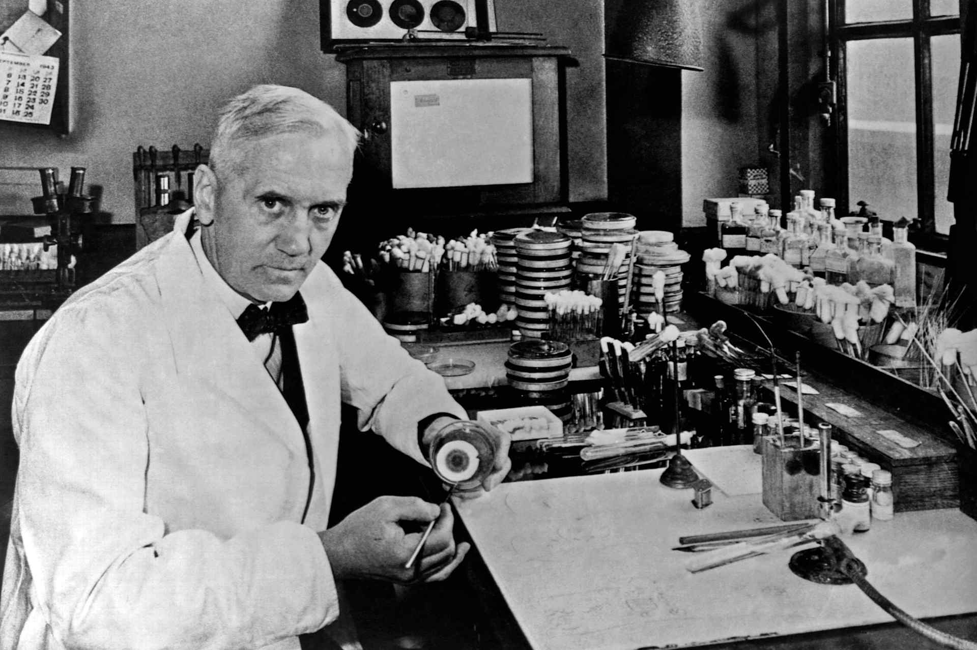 Sir Alexander Fleming.
