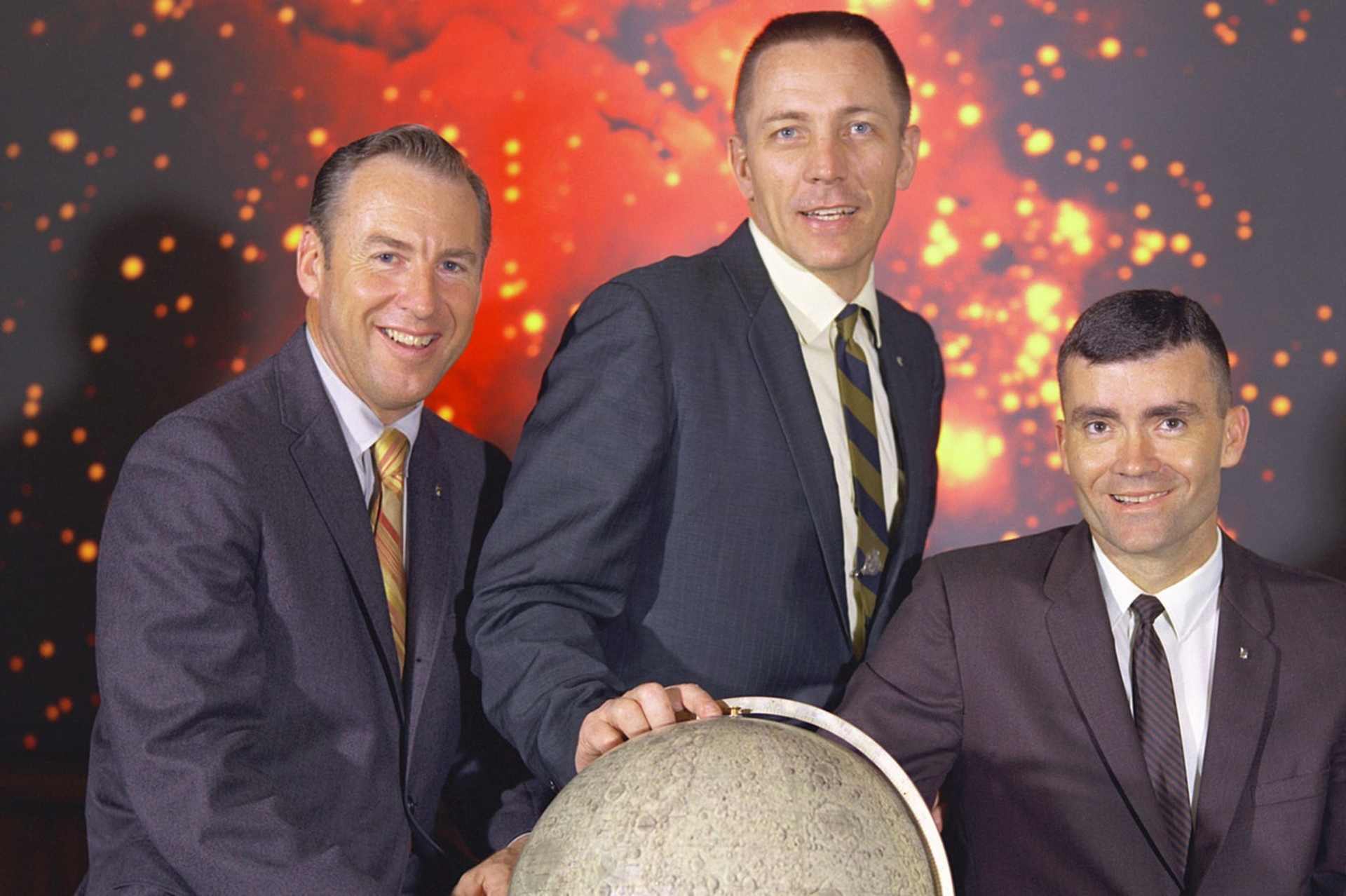 The Apollo 13 astronauts