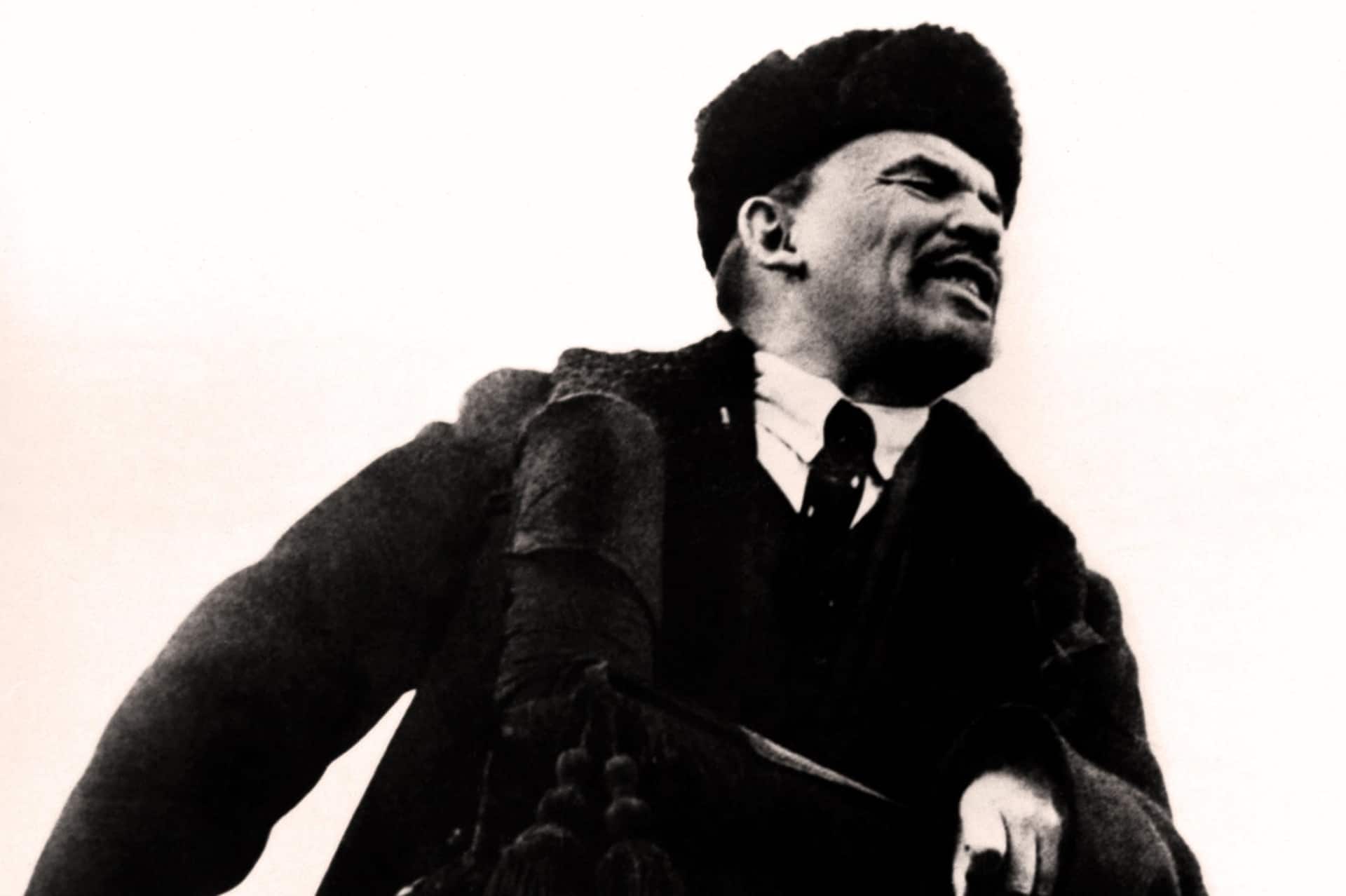 Photograph of Vladimir Lenin (1870-1924) a Russian communist revolutionary, politician and political theorist. Dated 1901.