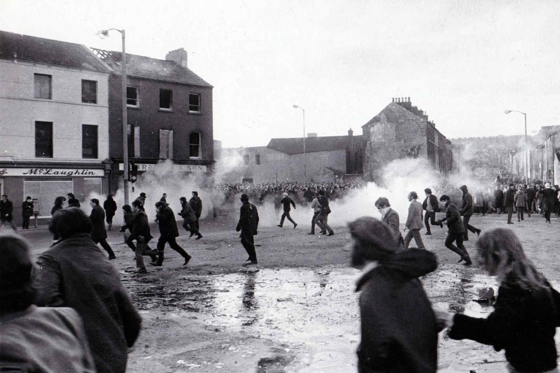 Bloody Sunday in Northern Ireland, January 1972
