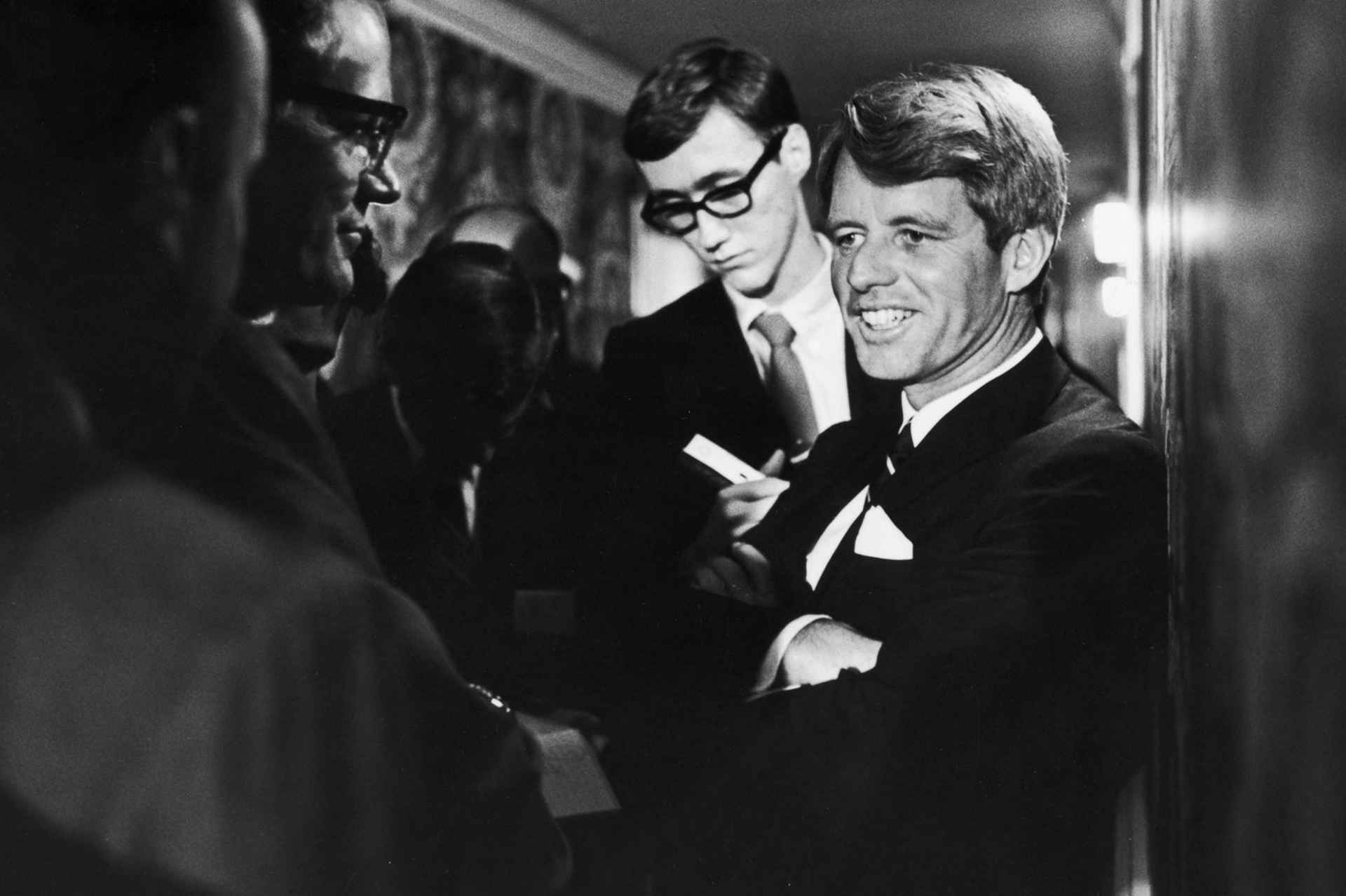 This Day In History: RFK is Shot, Senator Robert Kennedy pictured at the Ambassador Hotel in Los Angeles, California, on June 5, 1968 before he died