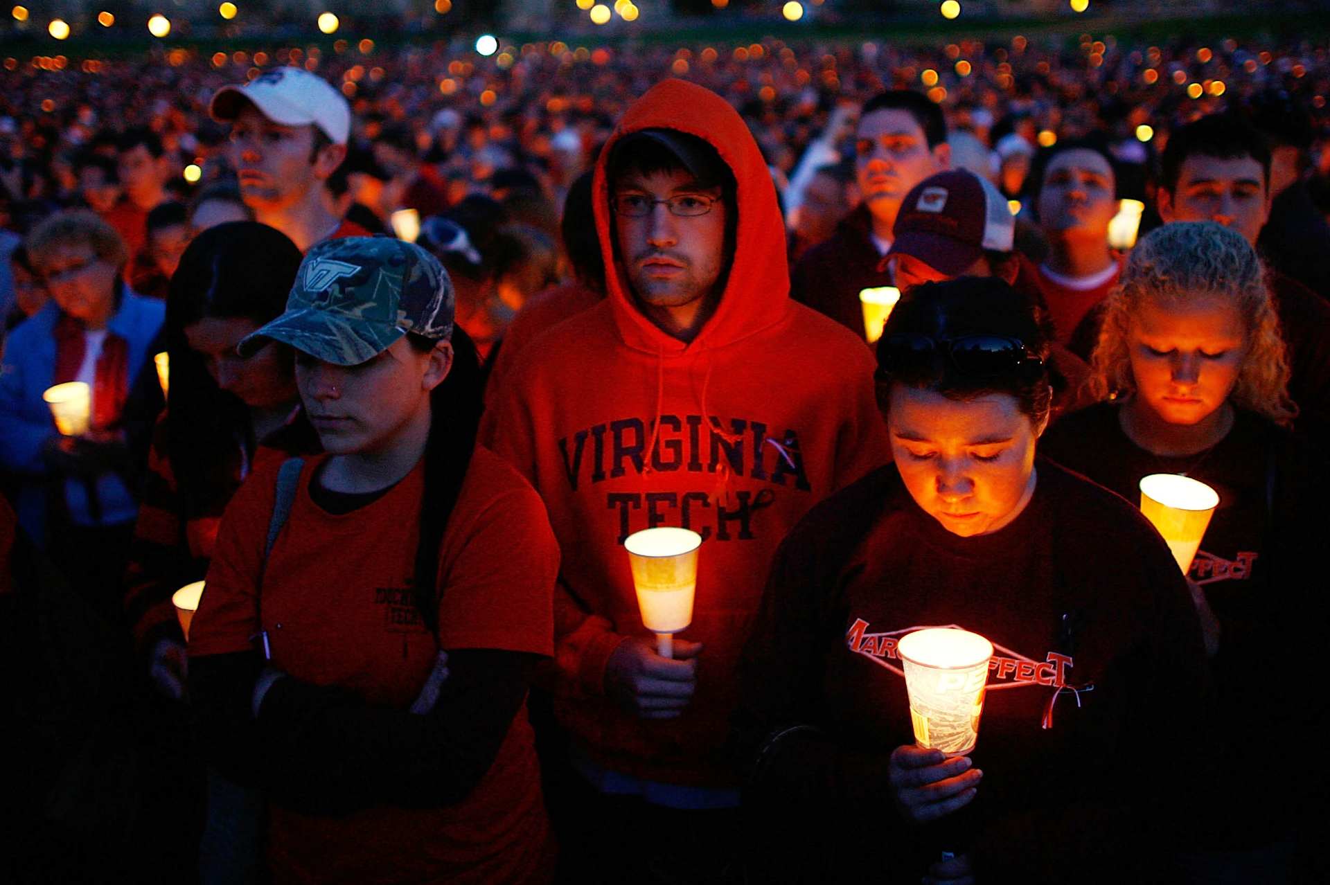 Virginia Tech vigil