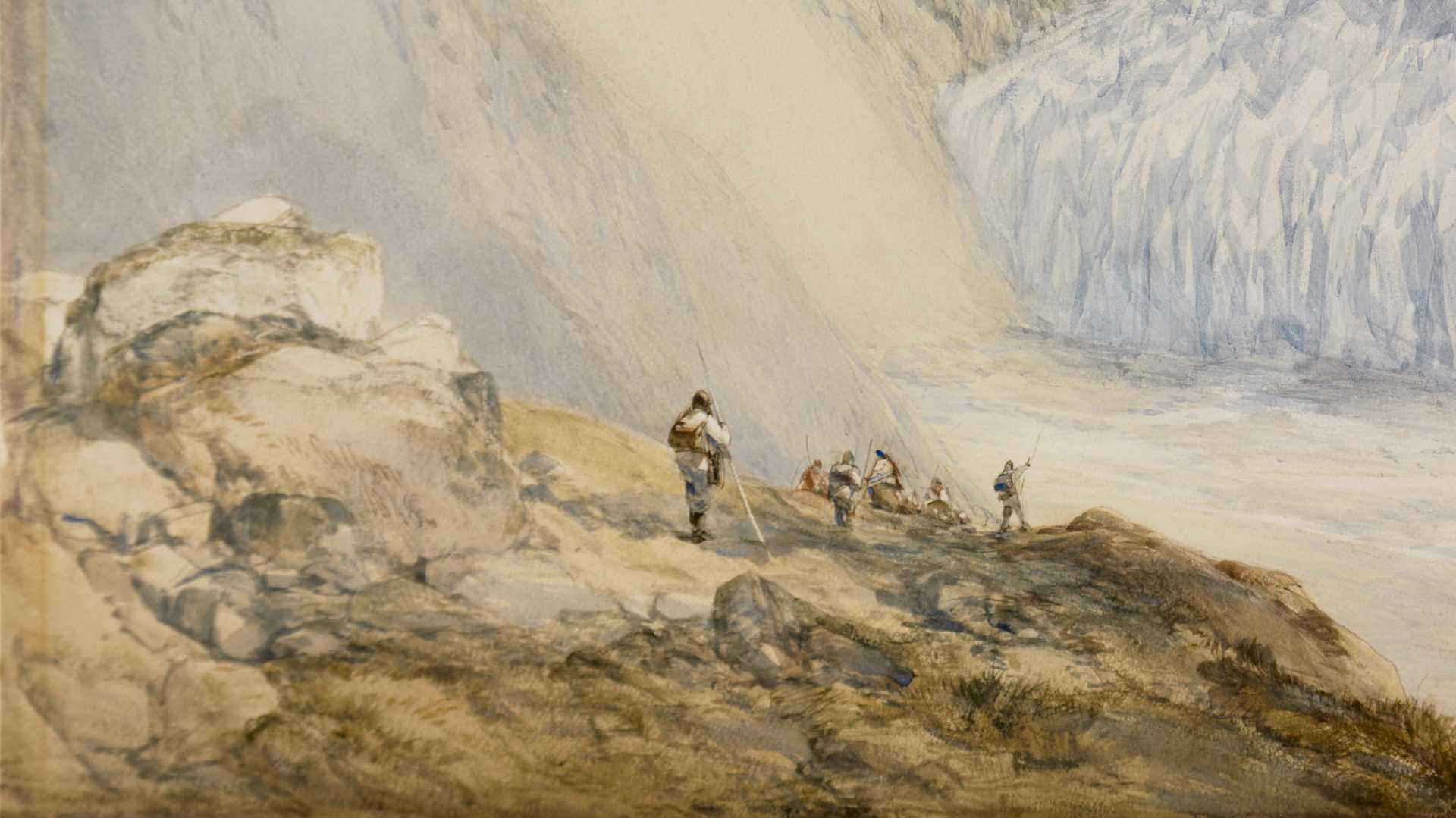 Glacier du Rhone and the Galenstock