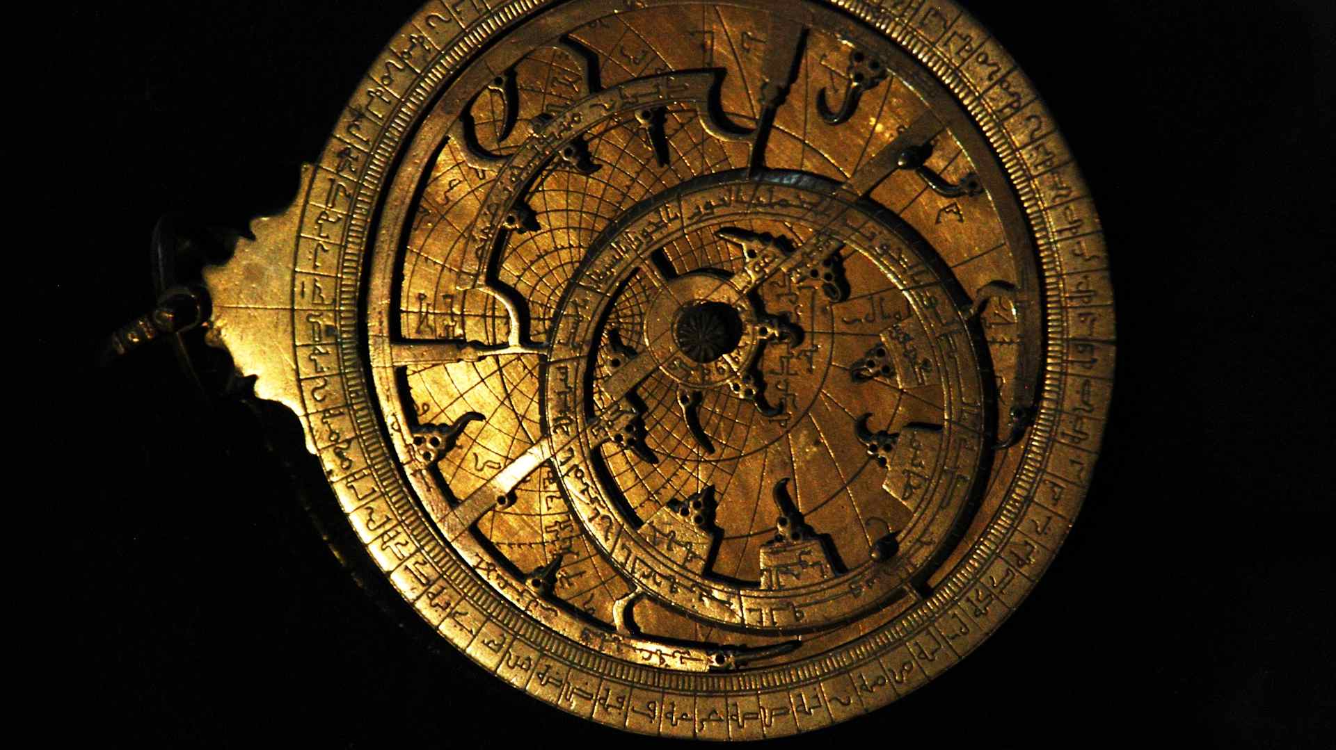 Planispherical astrolabe