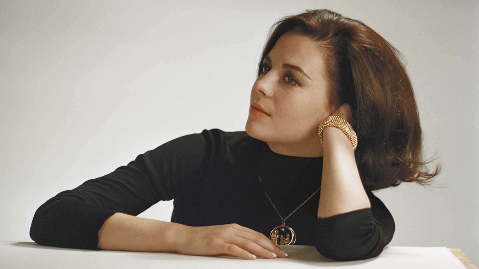 The actress Natalie Wood.