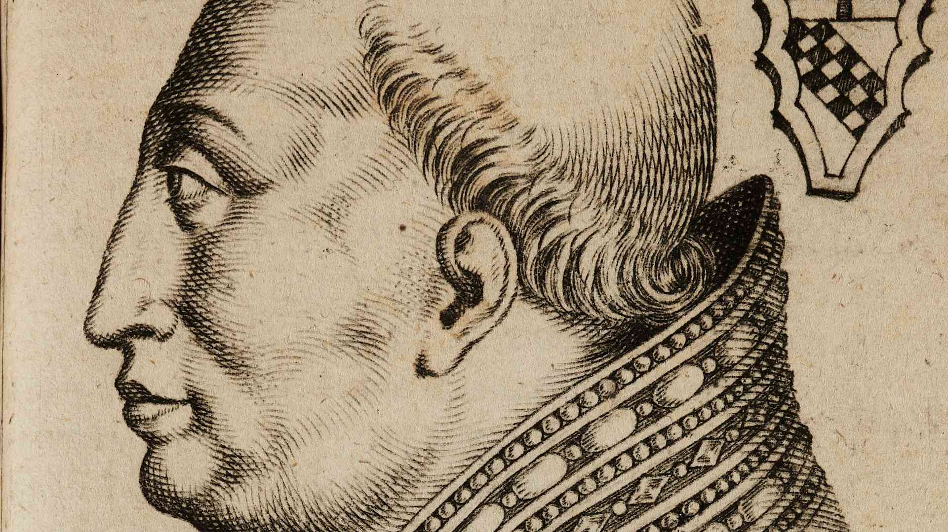 Portrait of Pope Innocent VIII (1432-1492), engraving by Giovanni Battista Cavalieri, 1595, Rome.