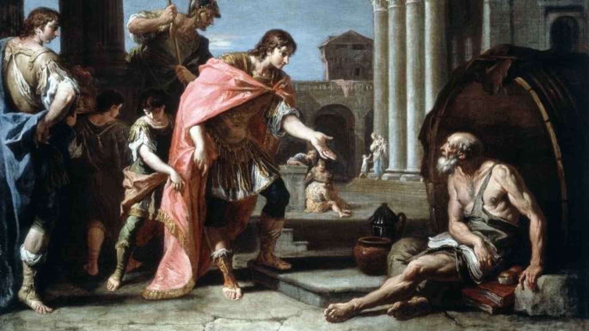 Alexander and Diogenes
