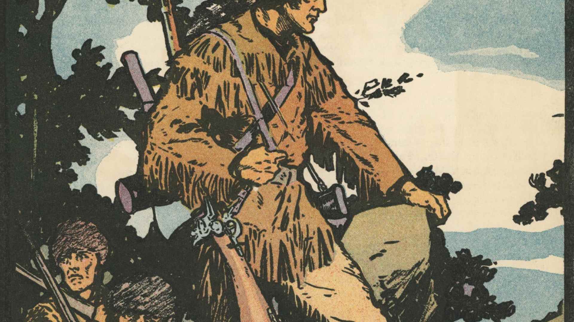 American explorer and frontiersman Daniel Boone. (Credit: GraphicaArtis/Getty Images)