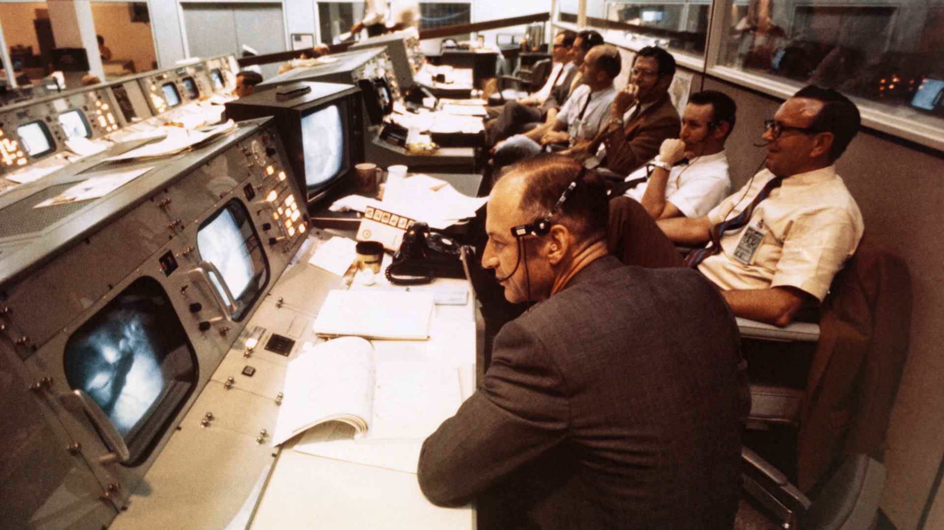 Apollo 11 Mission Operations Control Room