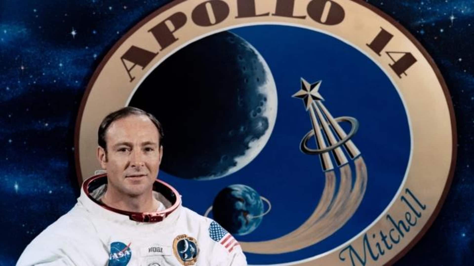 Astronaut Edgar D. Mitchell, lunar module pilot of the Apollo 14 lunar landing mission. (Credit: NASA)