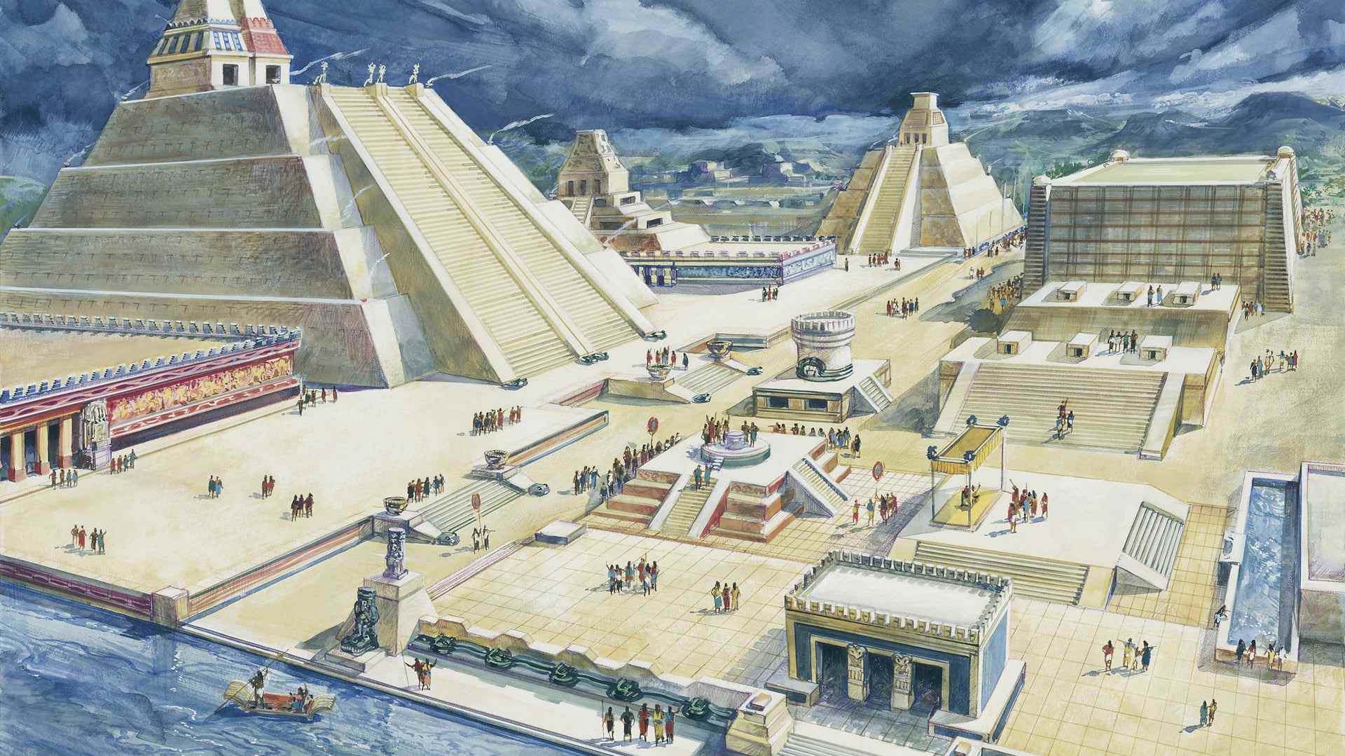 The Aztec Triple Alliance: A Clever Scheme That Built an Empire; Tenochtitlán