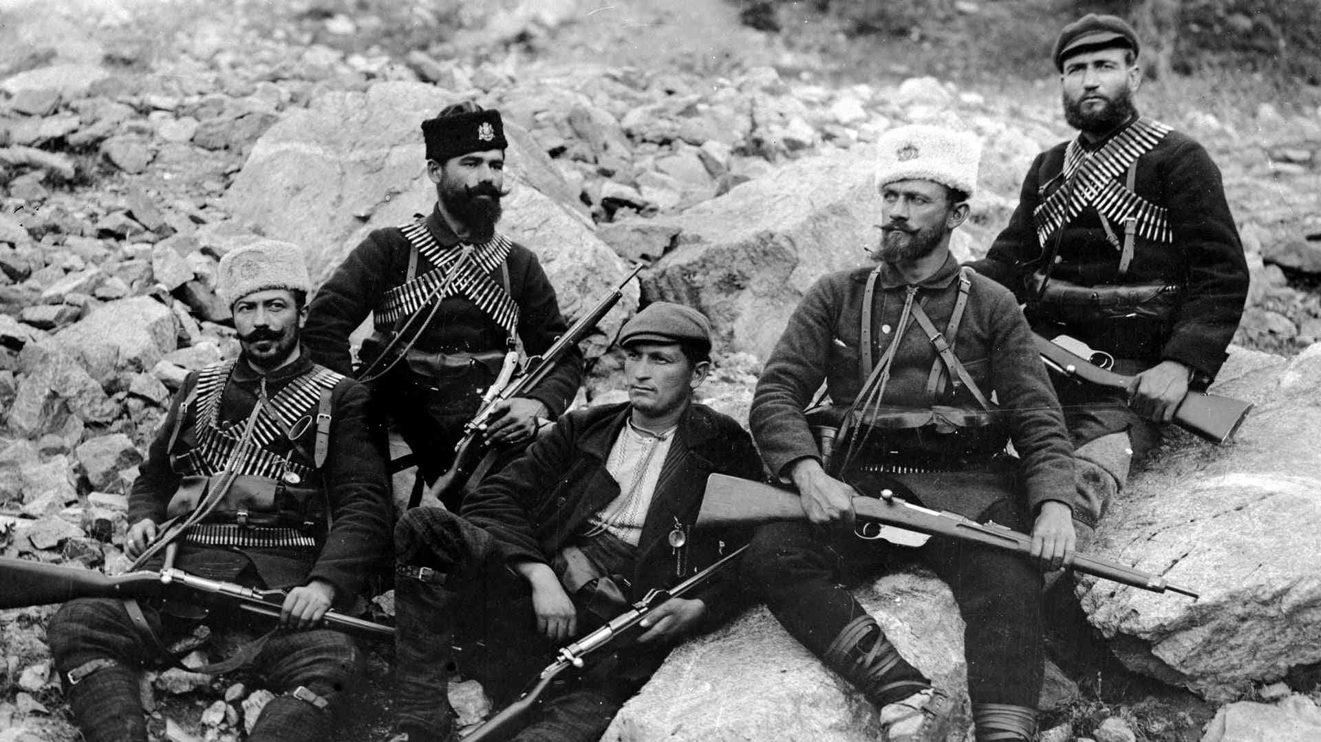 Balkan War soldiers