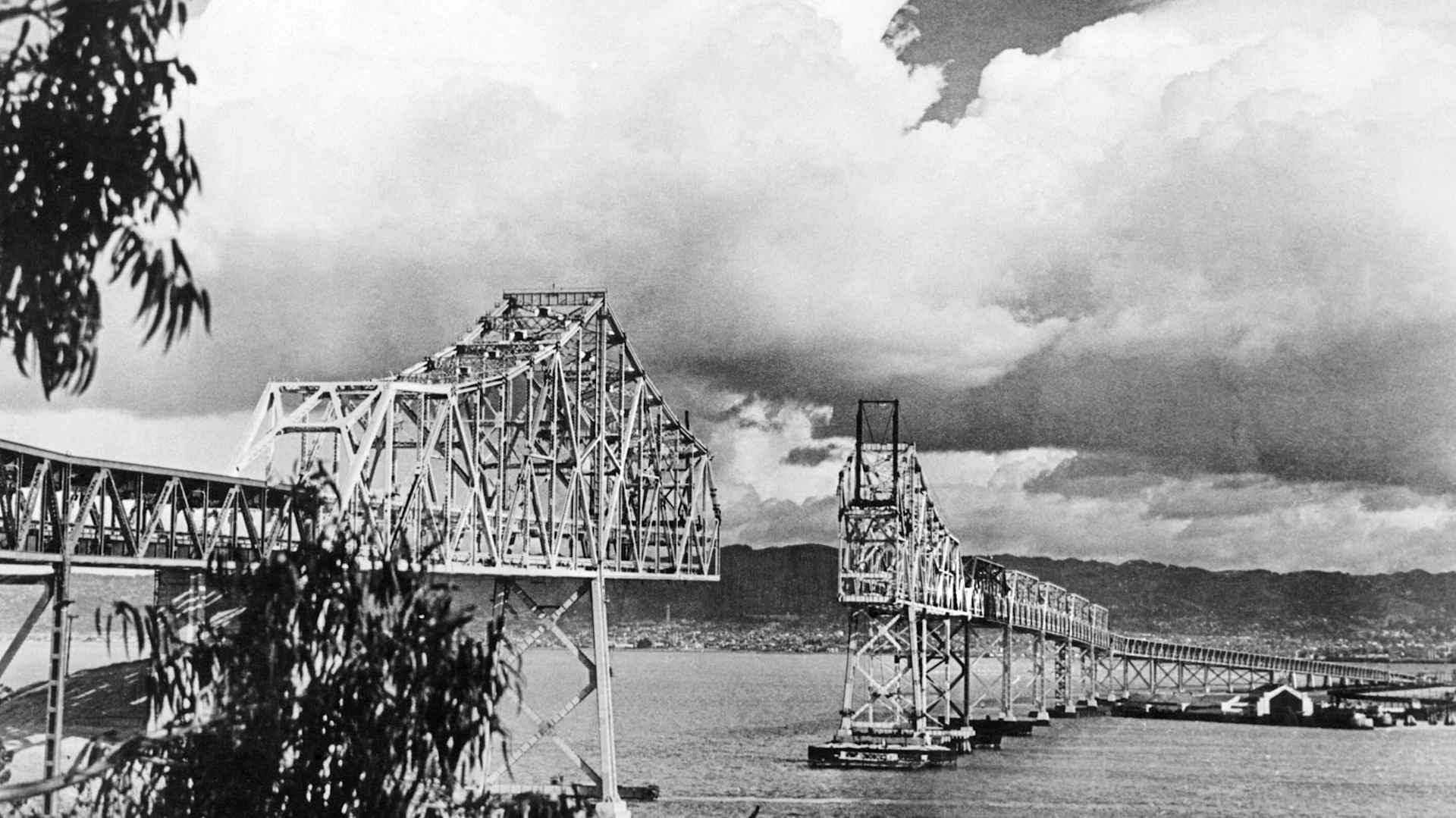 Bay Bridge construction, New Deal infrastructure projects