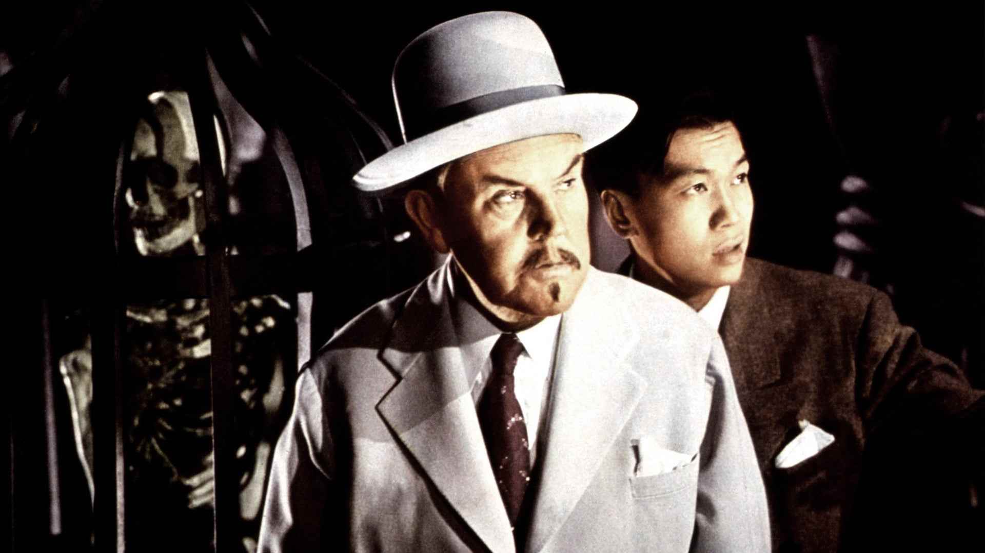 Sidney Toler and Benson Fong