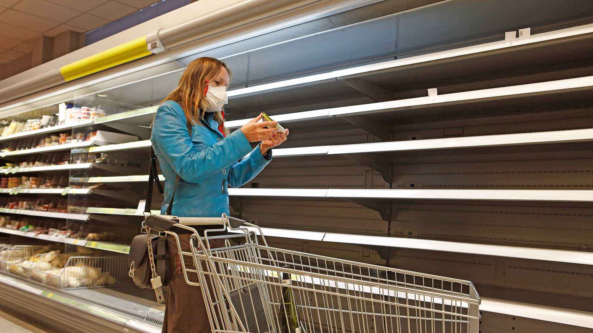 COVID-19 supermarket