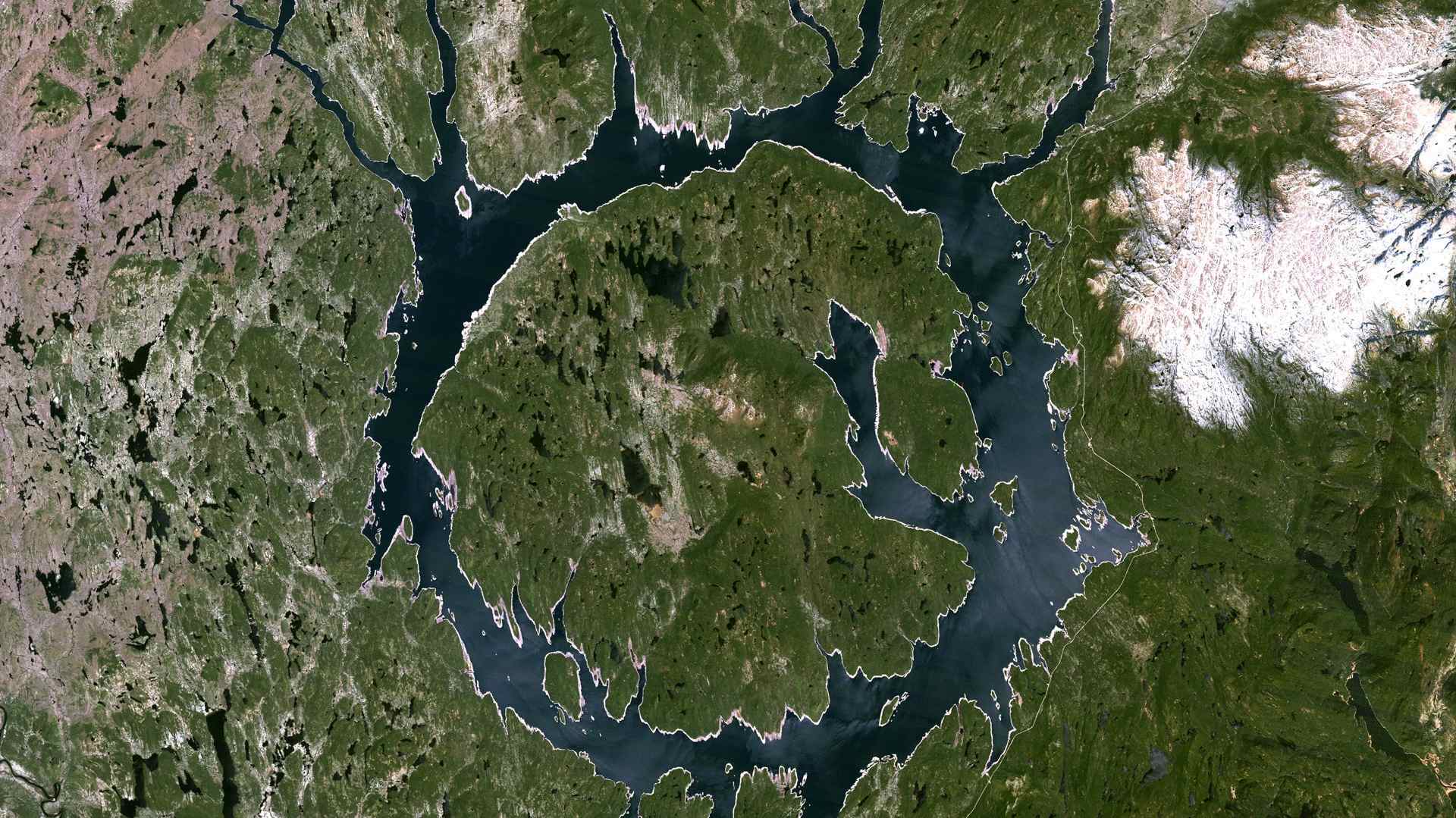 Manicouagan Crater