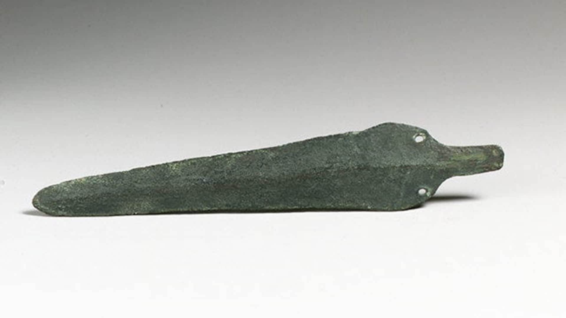 Bronze dagger blade, circa 2500–1900 B.C.