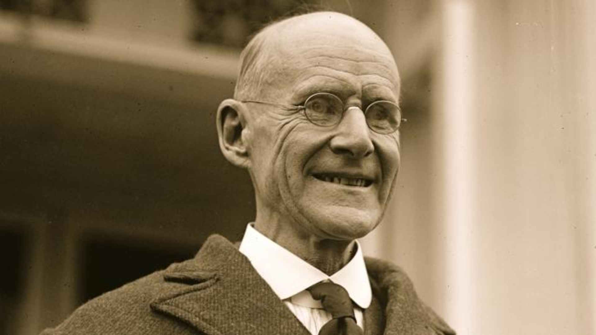 Debs after his release from prison in 19210. (Credit: Buyenlarge/Getty Images)
