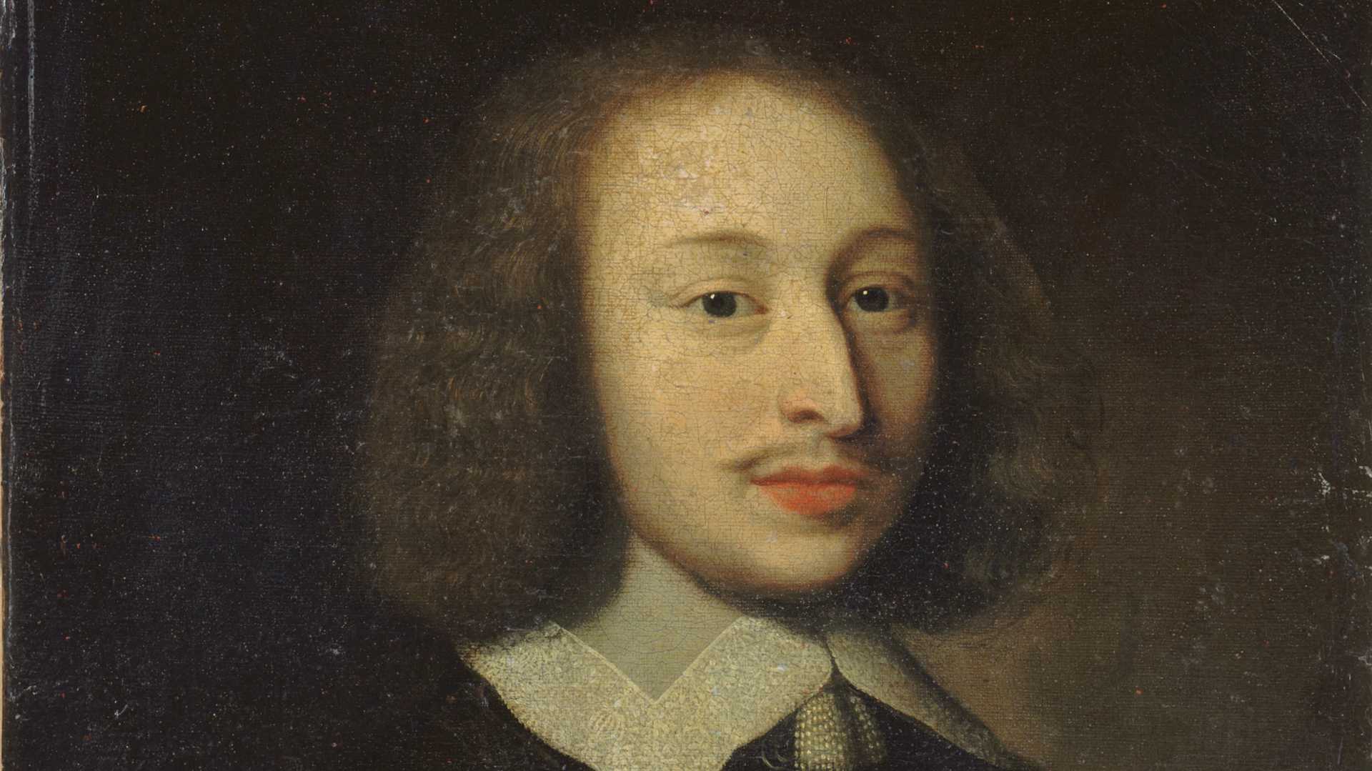 Portrait of the philosopher Blaise Pascal (1623-1662), circa 1650.