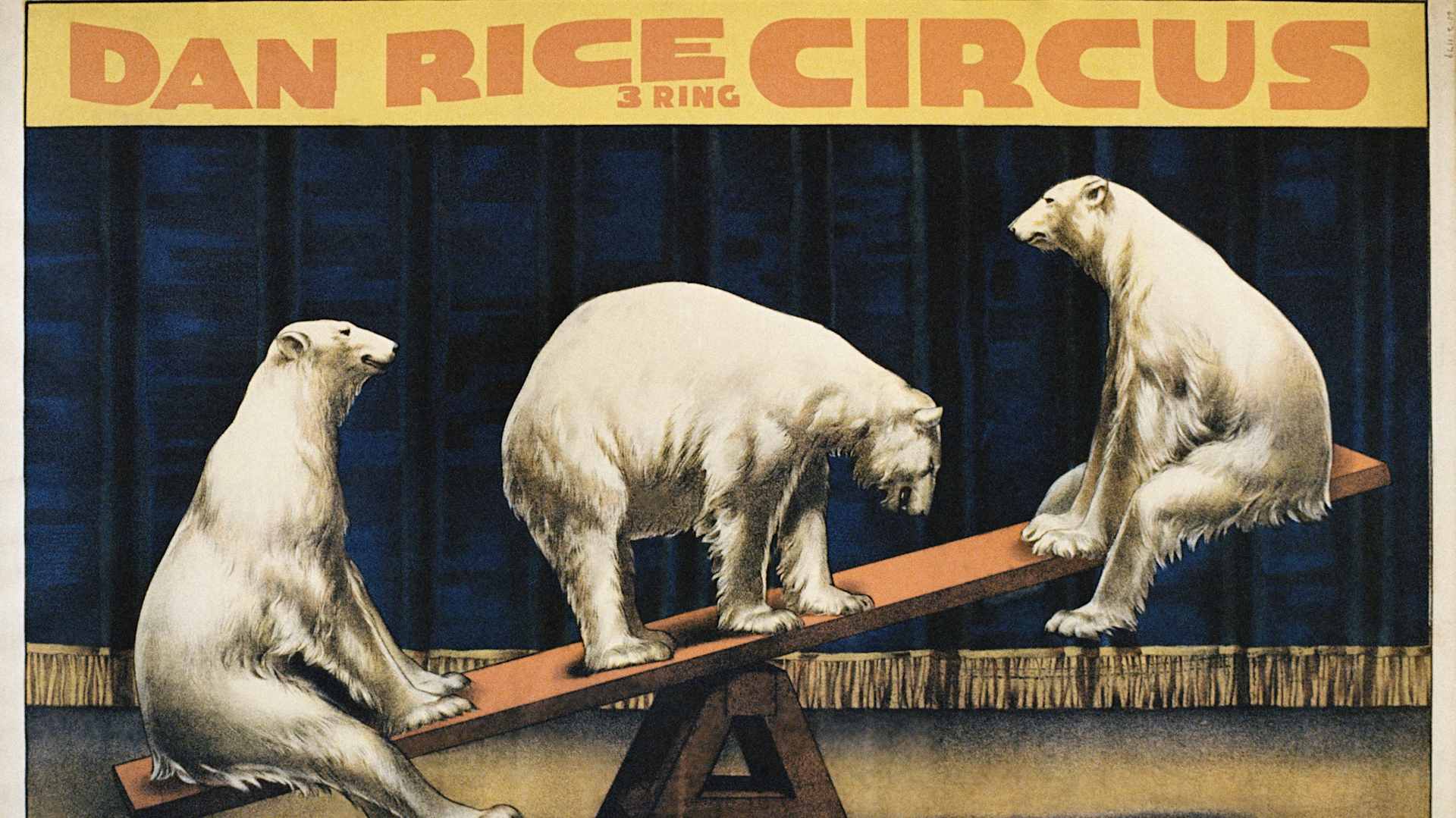 Dan Rice Circus Ad.