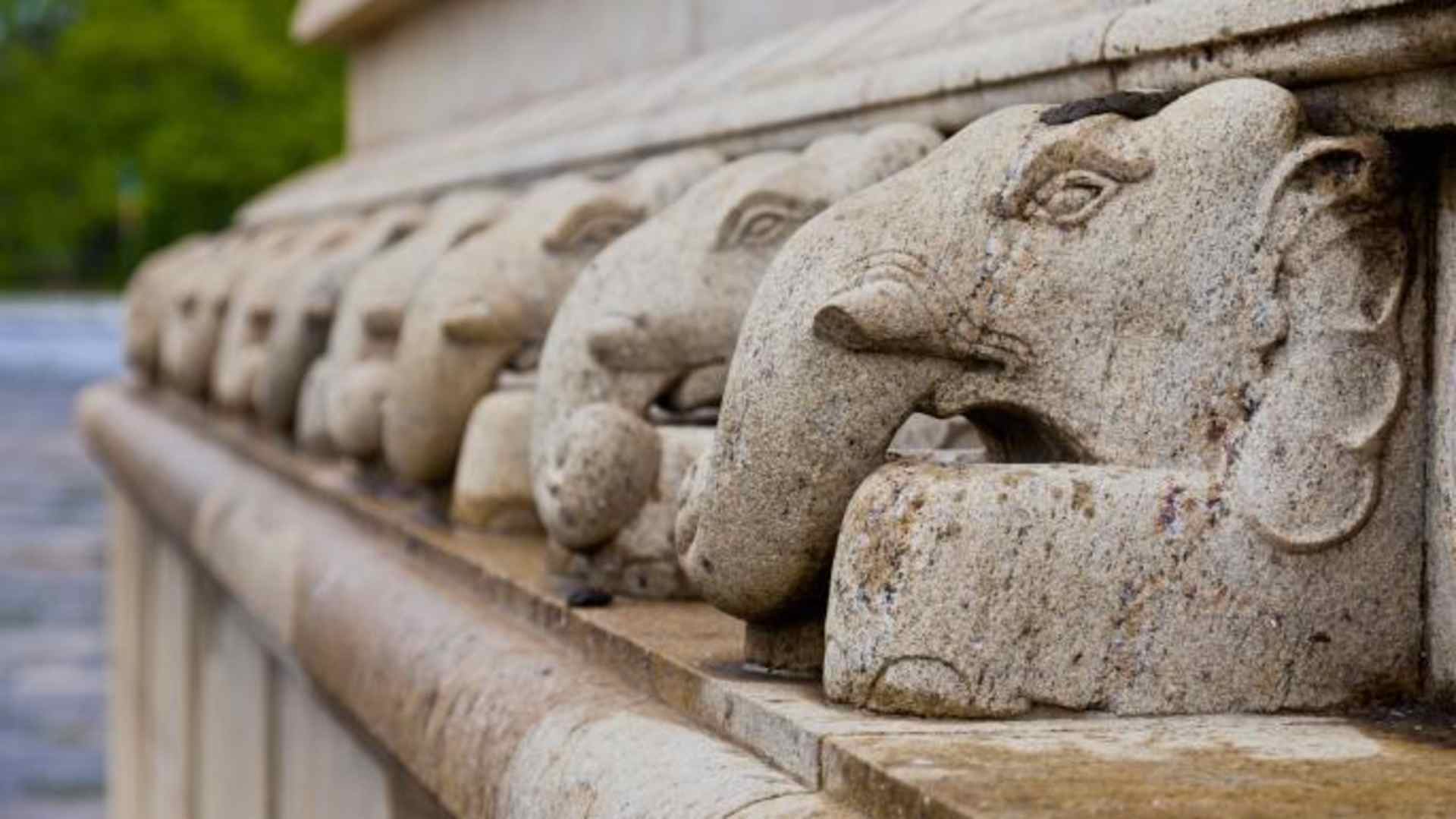 Elephant wall at Ruwanwelisaya, Sri Lanka