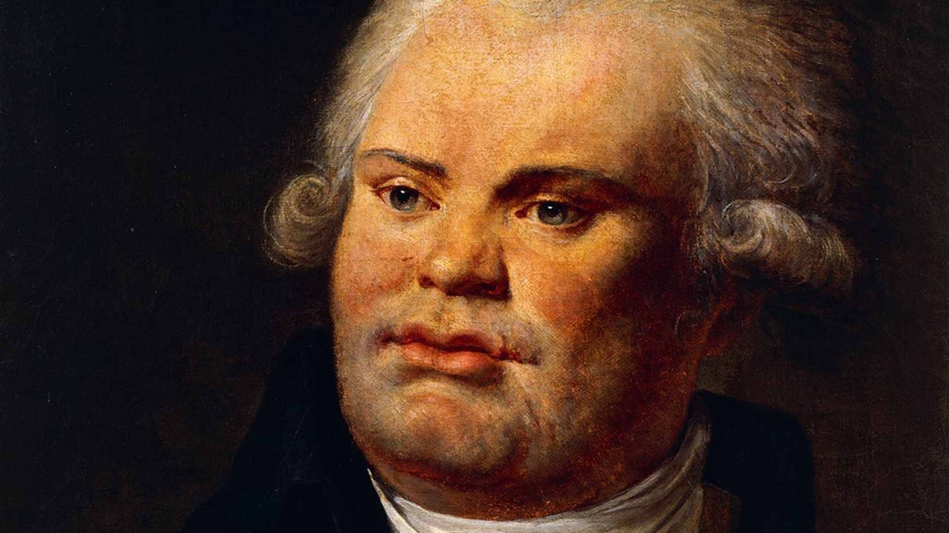Portrait of Georges Jacques Danton, French politician and revolutionary, by Constance-Marie Charpentier from Paris, Hôtel Carnavalet (Art Museum).