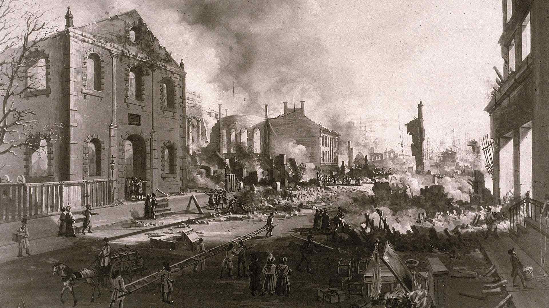 The Great Fire of New York, 1835