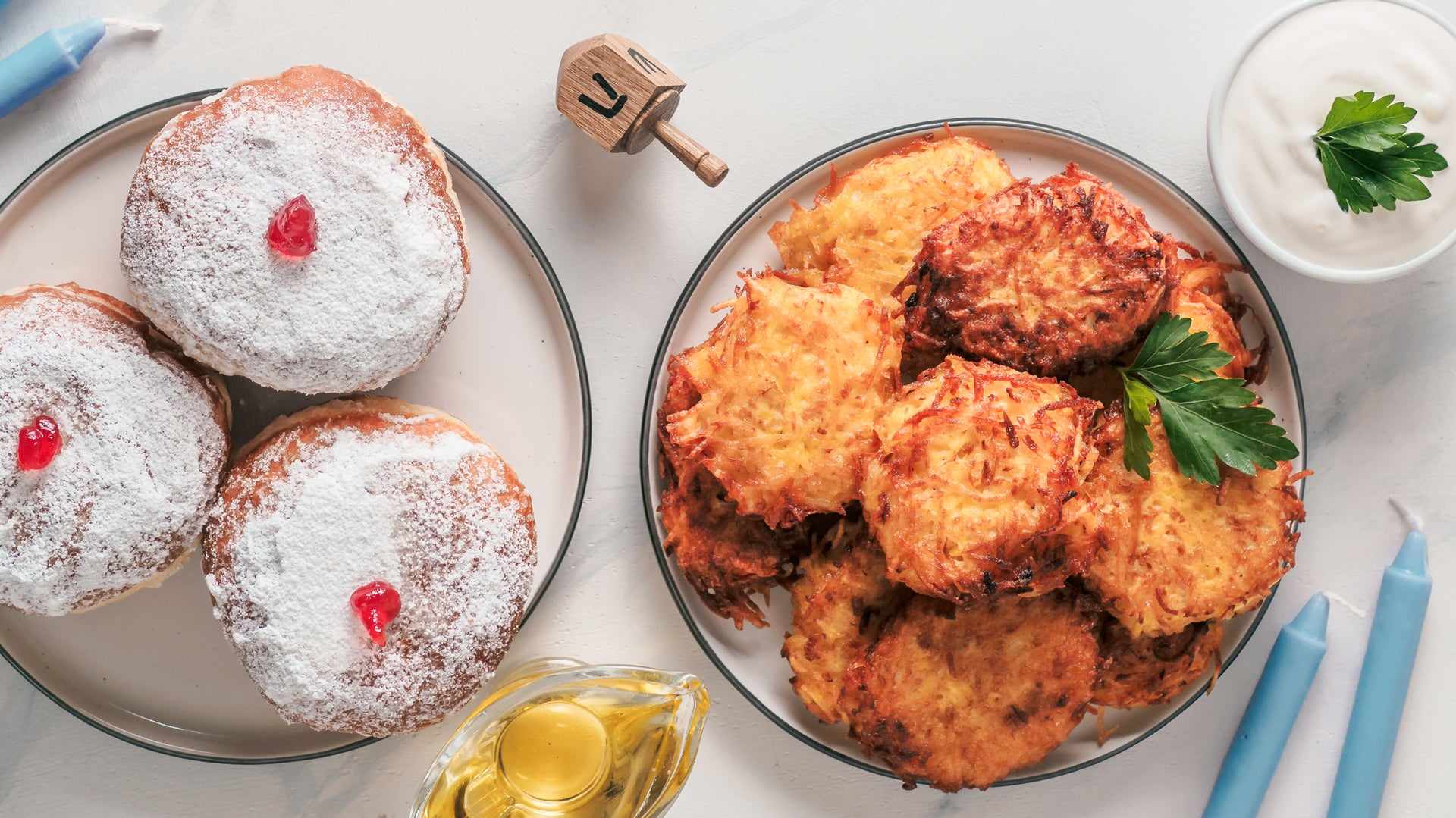 Hanukkah food