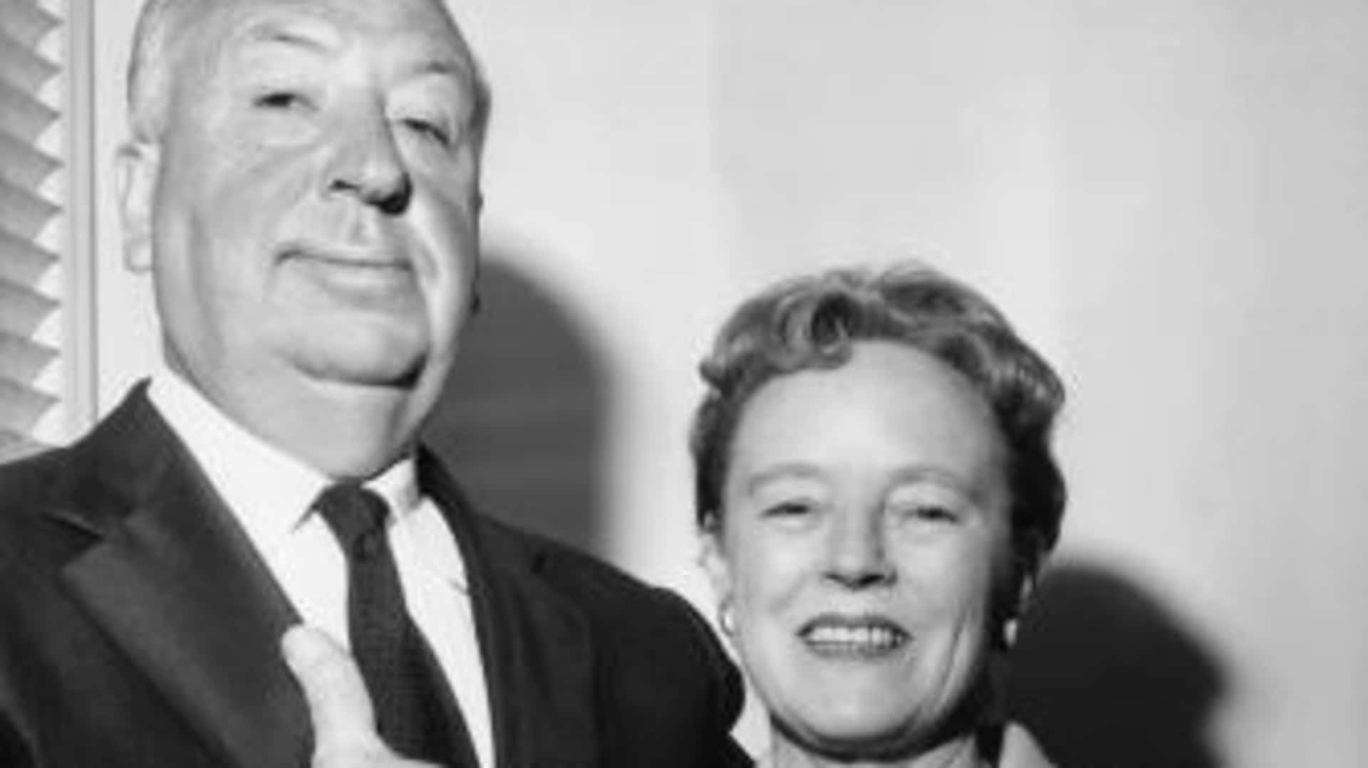 Hitchcock and Alma Reville